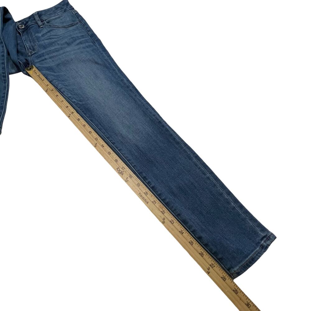 American Eagle Jegging Jeans Women’s 6 Blue Mid Rise Next Level Stretch - Picture 8 of 11